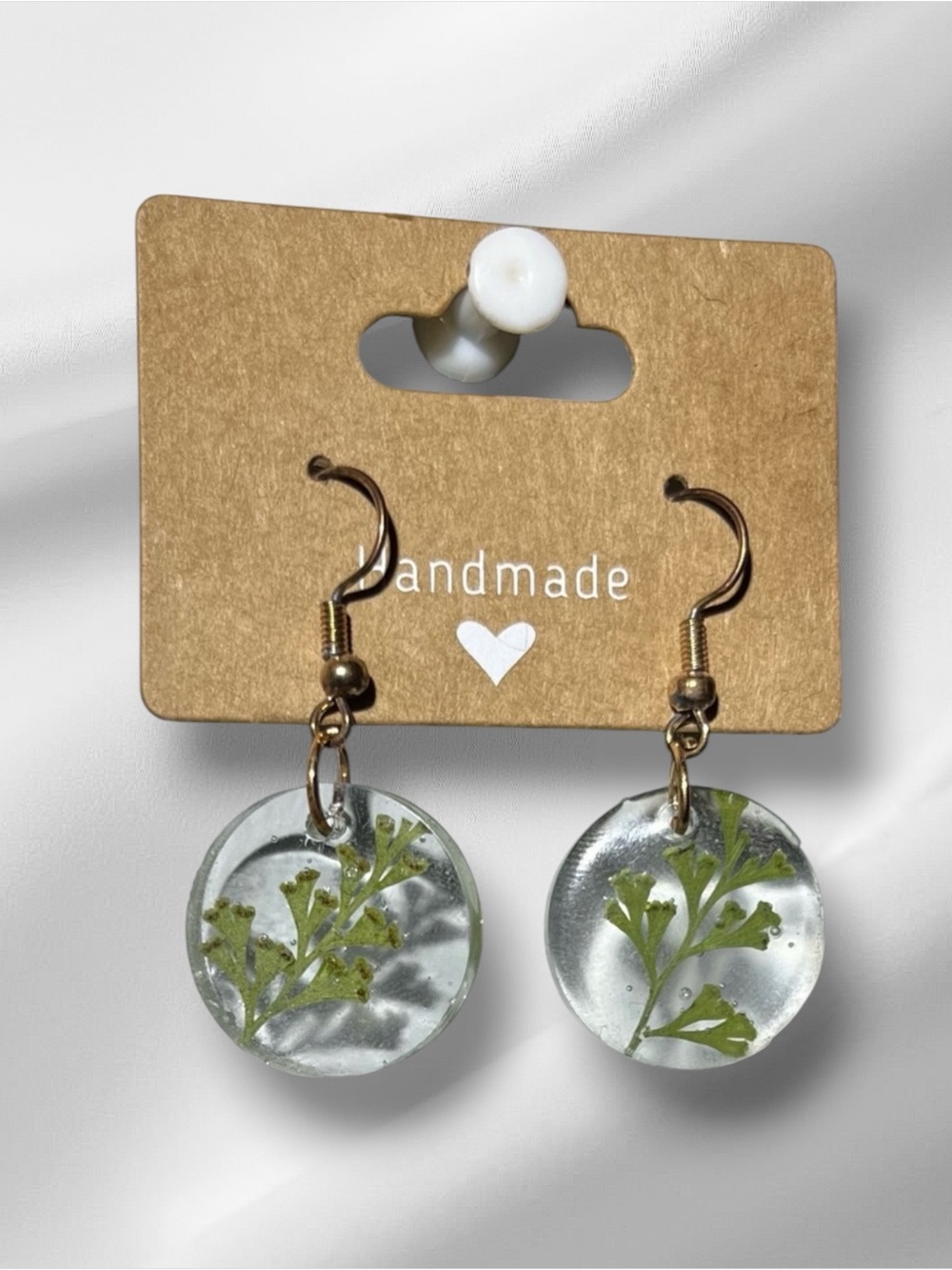 Handmade Botanical Earrings